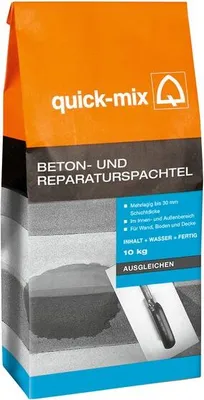 Produktbild von quick-mix BRS Beton- und Reparaturspachtel 10 kg