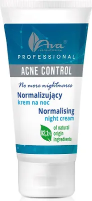Obrázok produktu pre AVA, ACN Control Normalizujúci nočný krém, 50 ml