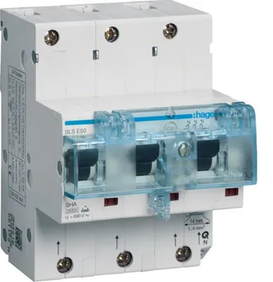 Immagine prodotto di Hager HTN350E Corrente nominale: 50 A