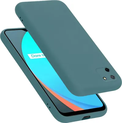 Produktbild von Cadorabo Schutzhülle für Realme C11 2020 Hülle in Grün Handyhülle Case Cover TPU Etui