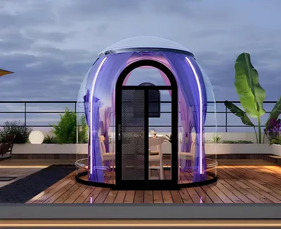 Obrázok produktu pre Pevná pavilón pre 4-6 osôb. Moderné pavilóny do záhrady