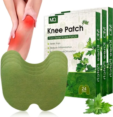 Productafbeelding van 72 pleisters voor pijnverlichting, pleisters voor kniepijn, pleisters voor pijnverlichting, kruidenpleisters voor kniepijn, moxibustiepleisters voor de knie, rug