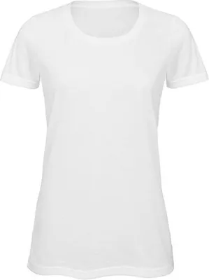 Produktbild von Damen-T-Shirt, Kurzarm - B&C SUBLIMATION/W - white - Größe M
