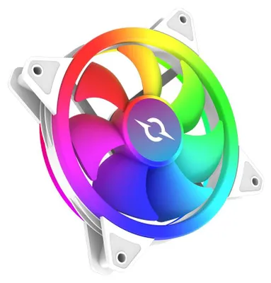 Produktbild von PC-Gehäuselüfter RGB Leise Effizient Weiß 140 mm