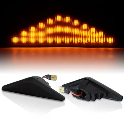 Zdjęcie produktu dla Kierunkowskazy boczne LED pasujące do Lamborghini Murcielago | BJ 2001-2010 | CZARNE