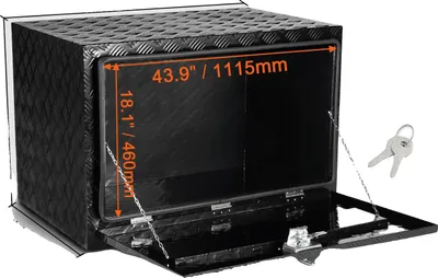 Zdjęcie produktu dla Podpodłogowa skrzynia ładunkowa, wytrzymała płyta diamentowa, wodoodporna konstrukcja, 48x24x24