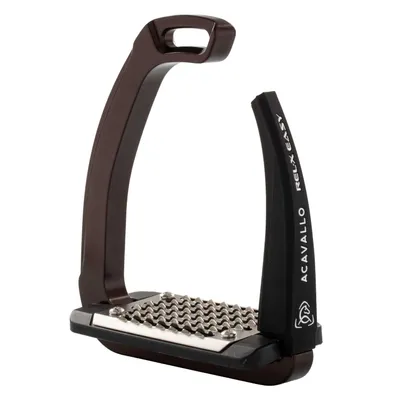 Immagine prodotto di Acavallo Stirrup Real-X Easy Safety Stirrup Marrone