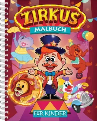 Immagine prodotto di Libro da colorare sul circo per bambini