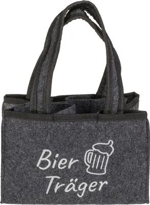 Produktbild von Herrenhandtasche Bierträger Flaschentasche Männerhandtasche Bier 6er Träger