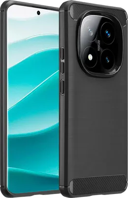 Zdjęcie produktu dla imoshion Brushed Backcover dla Xiaomi Redmi Note 14 Pro (5G) - Czarny