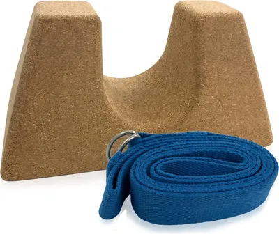 Produktbild von Yoga-Block für Gegengewicht - innovative Form für komplexe Haltungen und Selbstmassage mit eigener Gewichtskraft