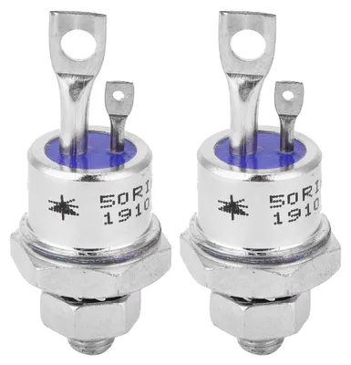 Produktbild von 2 Stück Siliziumgesteuerter Gleichrichter Schraubentyp Thyristor 50RIA120 SCR für Motorsteuerung
