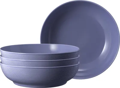 Produktbild von Seltmann Weiden Beat Color Glaze Foodbowl ø 25,5 cm 4er Set - Fliederblau