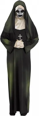 Produktbild von Verdammte Geister Nonne Kostüm als Halloween Verkleidung Größe: One Size