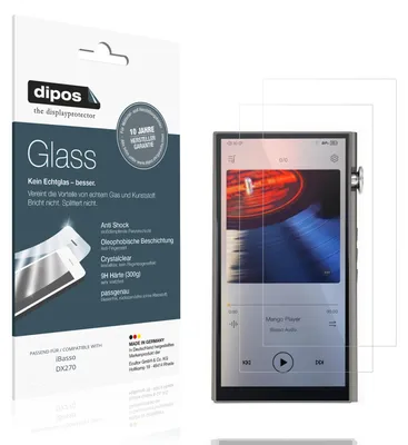 Image de 2x Protection ecrán pour iBasso DX270 Verre souple Film Protecteur 9H dipos