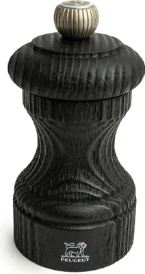 Produktbild von Peugeot Bistro Nature Black Salzmühle Salz Mühle Gewürzmühle Holz Schwarz 10 cm 41373