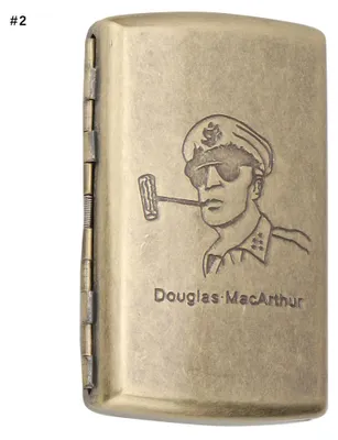 Obrázek produktu pro Retro kovové pouzdro na cigarety, odolné proti kouři a vlhkosti, vzduchotěsné, krabička na cigarety a doutníky