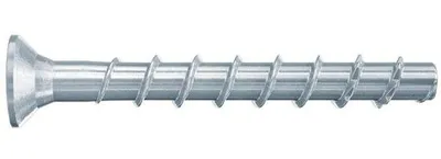 Obrázek produktu pro Betonové hmoždinky – šrouby do betonu – profilové šrouby – hmoždinky s variabilní hloubkou – 6 × 160 mm – balení po 100 kusech – s ochranou proti korozi
