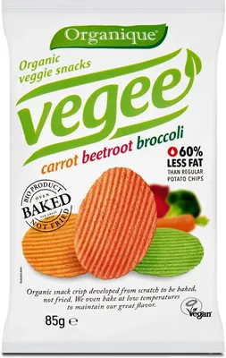 Obrázek produktu pro OrganiqueBramborové chipsy se zeleninou (85g), 54877