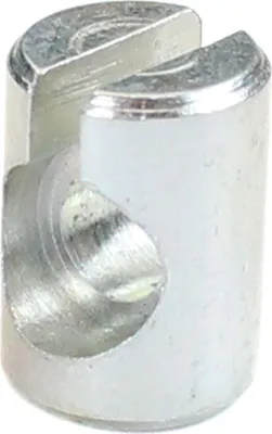 Produktbild von Nippelaufnahme längs geschlitzt Bowdenzug Simson Schwalbe S51 S70 SR50 SR80 Star
