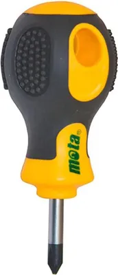 Produktbild von Mota Herramientas Dph102 Ph1 Kreuzschlitzschraubendreher 25 Mm Schwarz  Schwarz One Size