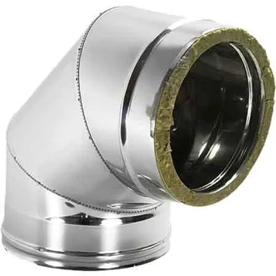 Immagine prodotto di GOMITO DOPPIA PARETE A 90° Ø 250/300 mm