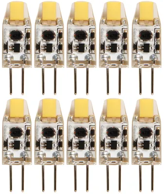 Produktbild von LED-Stiftsockellampe McShine Silicia COB G4 1W 110lm warmweiß 10er-Pack