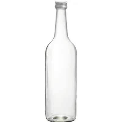 Immagine prodotto di Bottiglia a collo dritto 1000ml con tappo nero 222208034