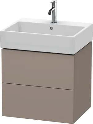 Image de Duravit L-Cube bâti-support lavabo suspendu, 2 tiroirs, 584x544x459mm, LC627504343