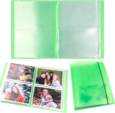 Obrázek produktu pro Fotoalbum se 20 stranami, 80 přihrádkami, rozměry 44,5 x 27,9 x 3,5 cm, určené pro fotografie a pohlednice