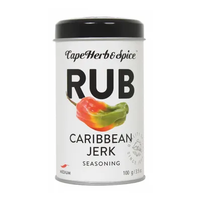 Immagine prodotto di Miscela dialle erbe e spezie Cape Jerk Caraibico, caldo 100g