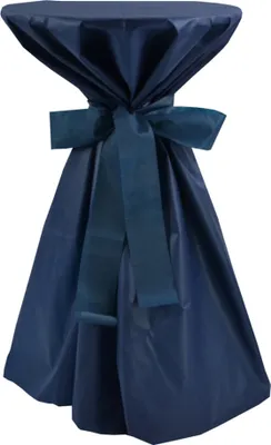 Produktbild von Sensalux Stehtischüberwurf: Blau, Schleifenband: Blau