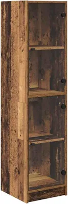 Productafbeelding van Highboard Oud Hout 35 x 37 x 142 cm Bewerkt hout