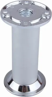 Produktbild von FA007 150 mm verstellbarer Möbelfuß, matt/glänzend verchromt