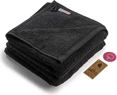 Immagine prodotto di A&R 003.50 | Asciugamano moda / 50 x 100 cm - Colore: Nero - Dimensioni: 50 x 100 cm