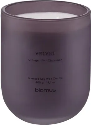 Produktbild von blomus GmbH TUOKSU Duftkerze L Velvet midnight plum 11cm