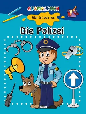 Produktbild von Ausmalbuch - Die Polizei
