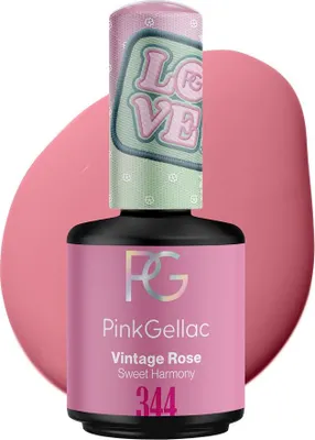 Produktbild von Pink Gellac - Shellac - Cremiges Finish - 344 Vintage Rose - 15ml