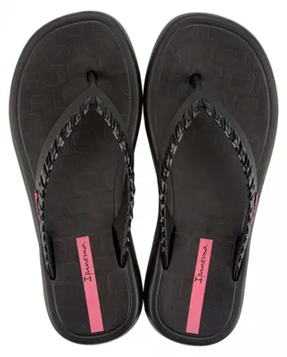 Produktbild von Ipanema Verano Damen Flip-Flops Schwarze Plateausandalen 41,5