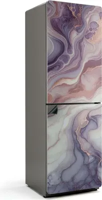 Obrázek produktu pro Magnetický kryt na lednici - Dekorativní magnetická fólie do kuchyně - Magnet na lednici - Samolepicí magnetická tabule - Magnetická fólie na dveře lednice - 60x190 cm