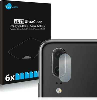 Produktbild von 6x Für Huawei P20 (NUR Kameraschutz) Schutzfolie Savvies Displayschutz Display Schutz Folie Klar Transparent