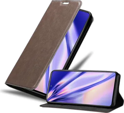 Image de Cadorabo Housse pour Samsung Galaxy S20 FE Housse de protection en marron Housse pour portable Etui Case Cover Fermeture magnétique