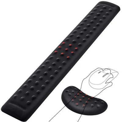 Produktbild von Gimars Handballenauflage Tastatur mit Holpriger Massagepunkt, Ergonomisch Gelkis