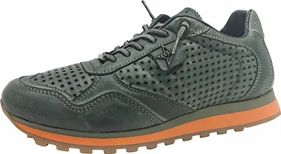 Image de Cetti - Chaussures de ville pour hommes, lacets, couleur verte, style décontracté