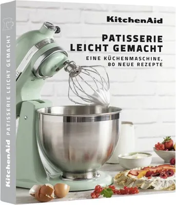 Zdjęcie produktu dla KitchenAid PBCB_DE ACC.MIXER, Alain Ducasse, 80 ark., Twarda okładka