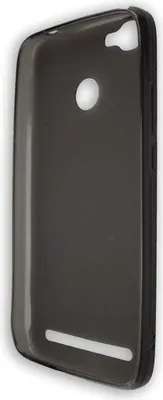 Obrázok produktu pre caseroxx ochranný obal TPU kryt kompatibilný s HOMTOM HT50, gumená taška na mobilný telefón čierna
