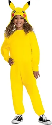 Image de Pokémon - Combinaison Pikachu pour enfants taille enfant : 128-134