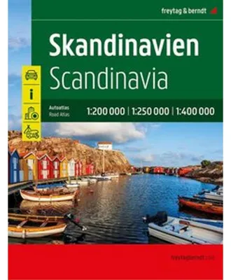Produktbild von Skandinavien, Autoatlas 1:200.000 - 1:400.000, freytag & berndt