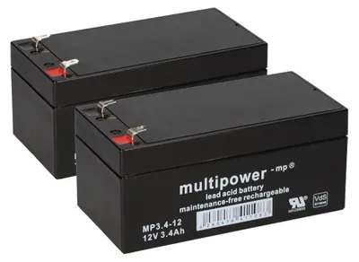 Zdjęcie produktu dla Akumulator zamienny do Alber Scalamobil 2 x 12V 3.4Ah 24V akumulator kwasowo-ołowiowy