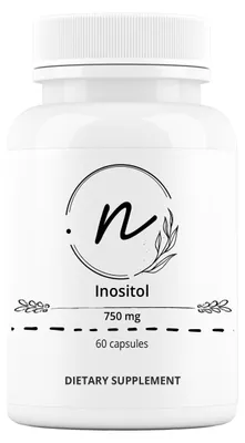 Produktbild von Inositol 750 mg, vegetarisch, 60 vegetarische Kapseln – NaturePro
